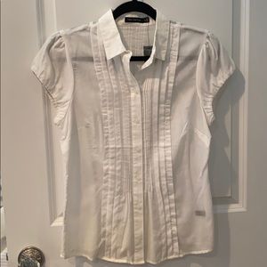 The Limited whited short sleeve shirt.